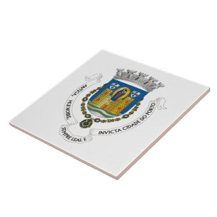 Wappen von Porto, PORTUGAL Fliese