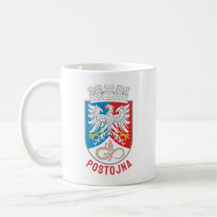 Wappen von Postojna, Slowenien Kaffeetasse