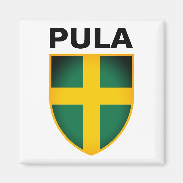 Wappen von Pula (Istrien), Kroatien Magnet (Vorne)