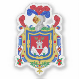 Wappen von Quito, Ecuador Aufkleber