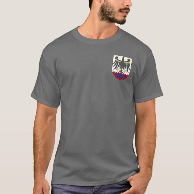 Wappen von Roskilde, Dänemark T-Shirt (Vorderseite)