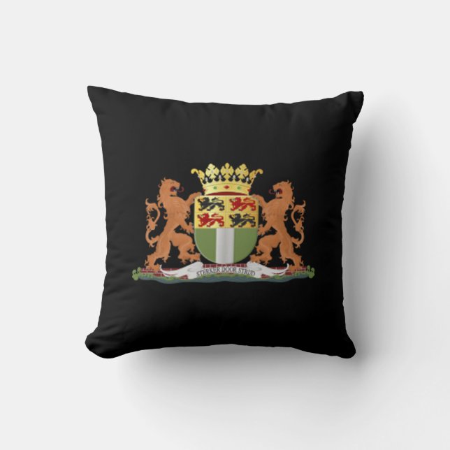 Wappen von Rotterdam Kissen (Vorderseite)