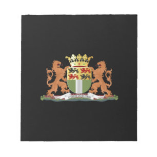 Wappen von Rotterdam Notizblock