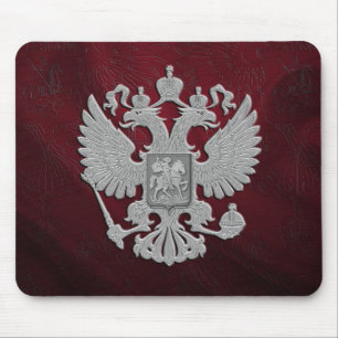 Wappen von Russland Mousepad