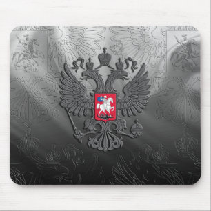 Wappen von Russland Mousepad