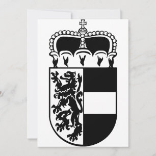 Wappen von Salzburg Einladung