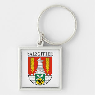 Wappen von Salzgitter, Deutschland Schlüsselanhänger
