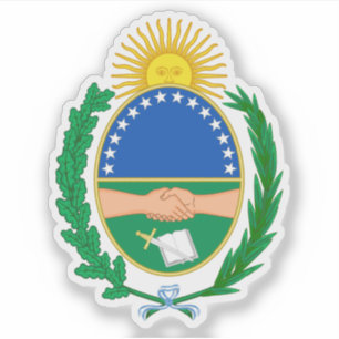 Wappen von San Nicolás partido, Argentinien Aufkleber