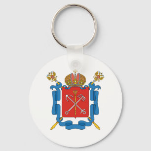 Wappen von Sankt Petersburg Schlüsselanhänger