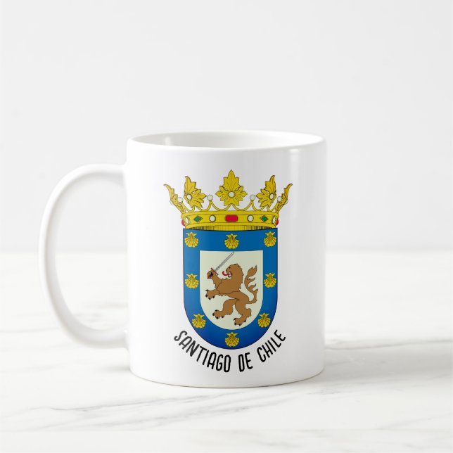 Wappen von Santiago de Chile Kaffeetasse (Links)
