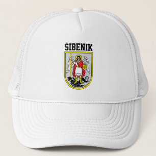 Wappen von Šibenik - Kroatien Truckerkappe