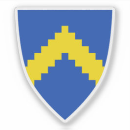 Wappen von Sillamäe, Estland Aufkleber