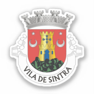 Wappen von Sintra, Portugal Aufkleber