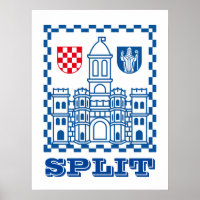 Wappen von Split, Kroatien