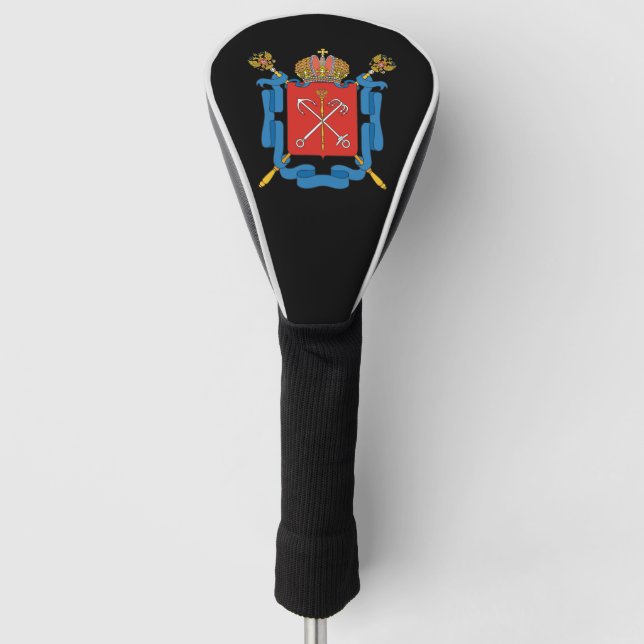 Wappen von St Petersburg Golf Headcover (Vorderseite)