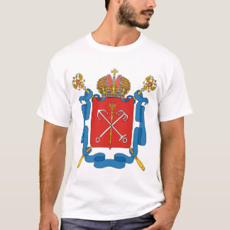 Wappen von St Petersburg T-Shirt