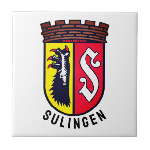 Wappen von Sulingen, Deutschland Fliese