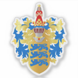 Wappen von Tallinn, Estland Aufkleber