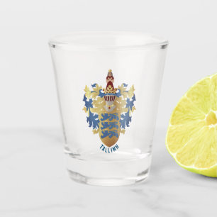 Wappen von Tallinn - ESTLAND Schnapsglas