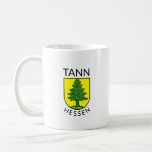 Wappen von Tann (Hessen) Kaffeetasse