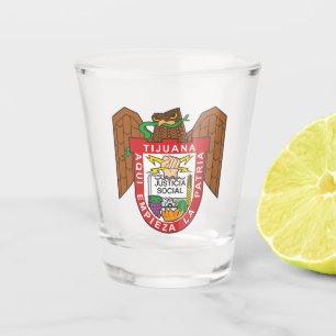 Wappen von Tijuana, Mexiko Schnapsglas
