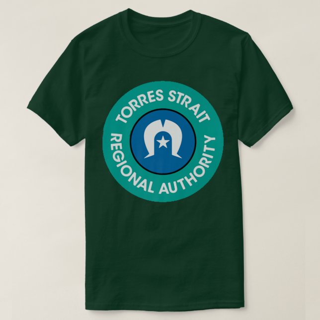 Wappen von Torres Strait Islanders T-Shirt (Design vorne)