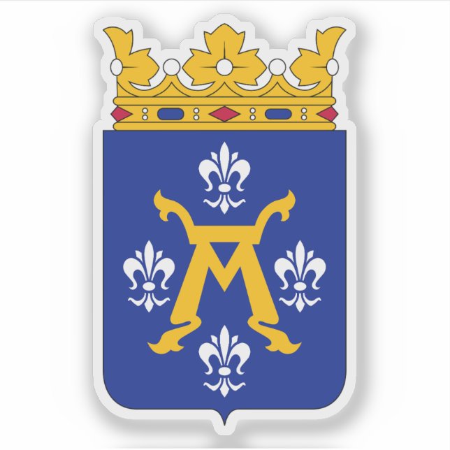 Wappen von Turku, Finnland Aufkleber (Vorderseite)