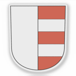 Wappen von Uster, Schweiz Aufkleber