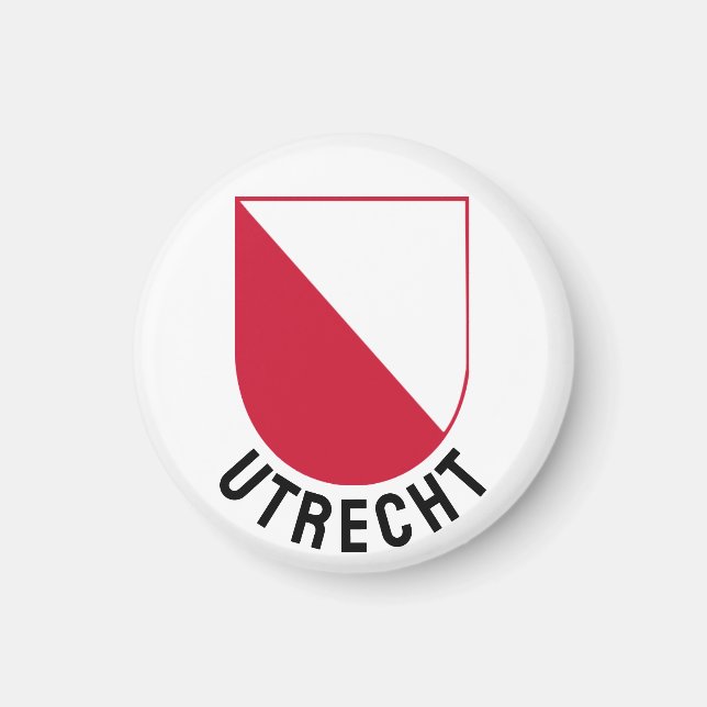 Wappen von Utrecht - Niederlande Magnet (Vorne)