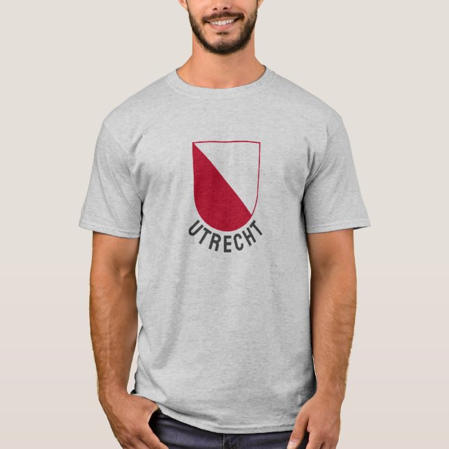 Wappen von Utrecht - Niederlande T-Shirt (Vorderseite)