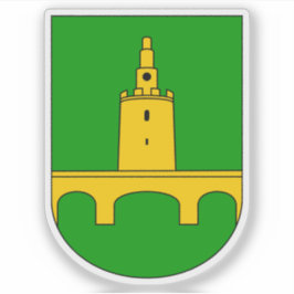 Wappen von Valpovo, Kroatien Aufkleber