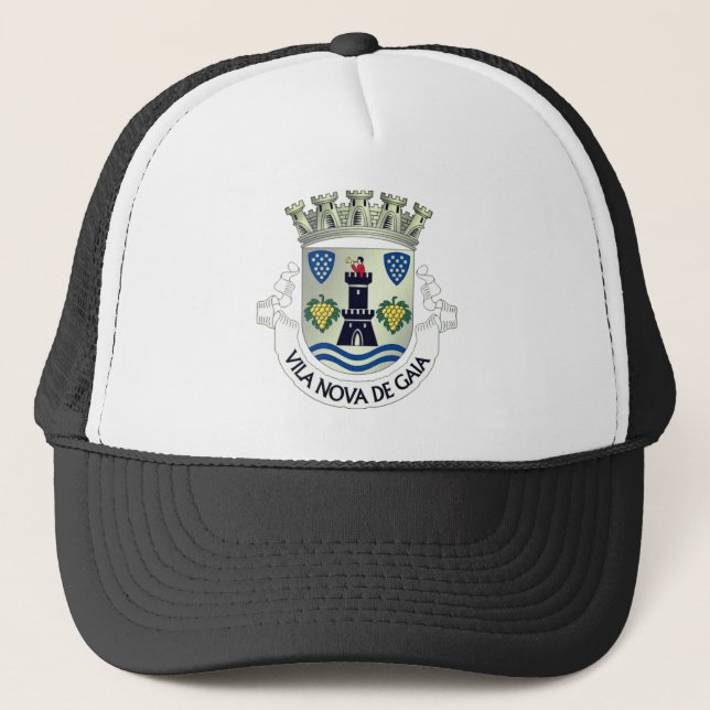 Wappen von Vila Nova de Gaia, Portugal Truckerkappe (Vorderseite)