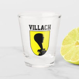 Wappen von Villach - ÖSTERREICH Schnapsglas