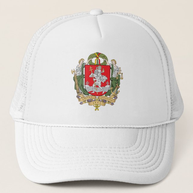 Wappen von Vilnius, Litauen Truckerkappe (Vorderseite)