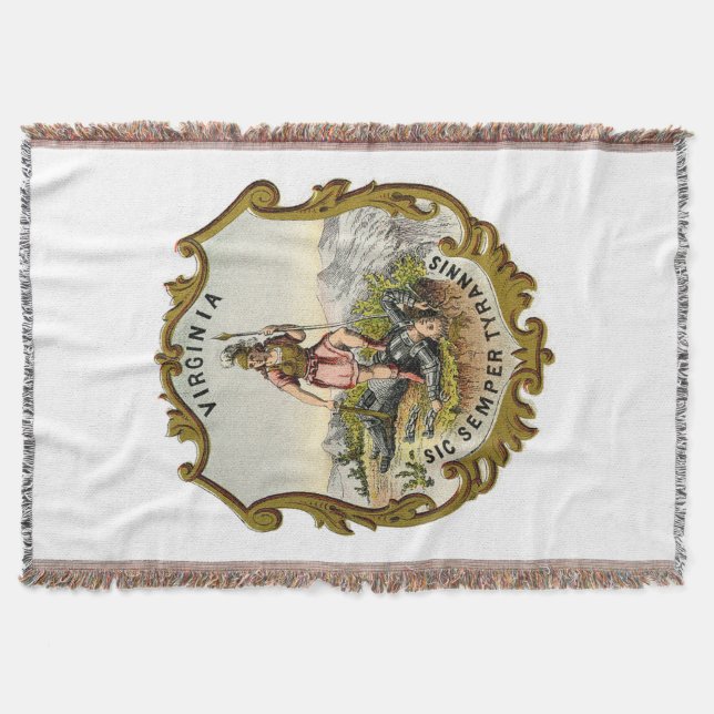 Wappen von Virginia (1876) Decke (Vorderseite)