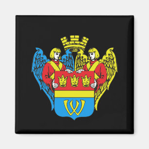 Wappen von Vyborg, Russland Magnet