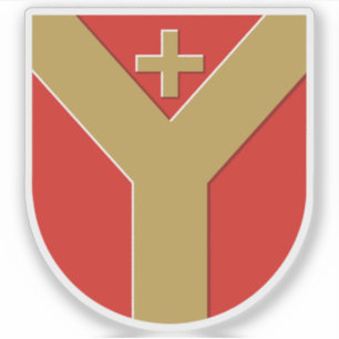 Wappen von Ylöjärvi, Finnland Aufkleber