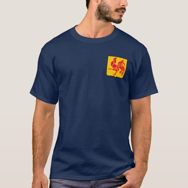 Wappen Walloniens T-Shirt (Vorderseite)