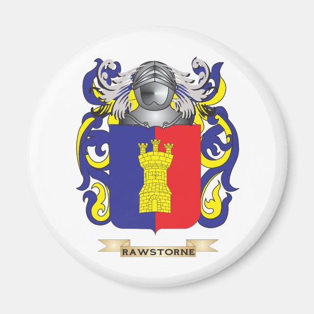 Wappen-Wappen (Familienwappen) Magnet (Vorne)