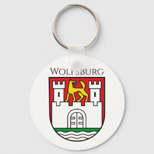 Wappen Wolfsburg, Deutschland Schlüsselanhänger