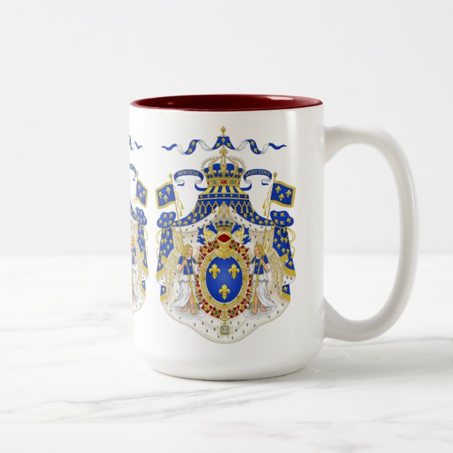 Wappen Zweifarbige Tasse (Rechts)