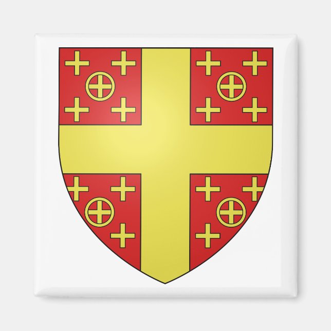 Wappenkatze von Konstantinopel Magnet (Vorne)