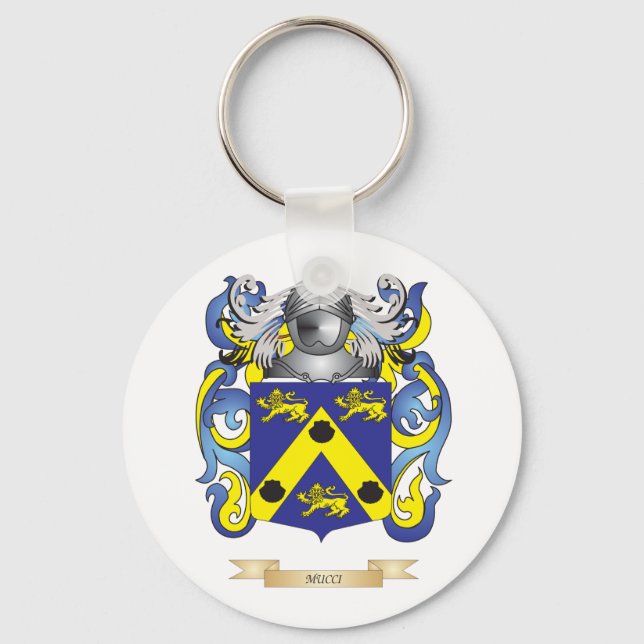Wappenkittel (Familienwappen) Schlüsselanhänger (Vorderseite)