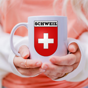 Wappenkleidung der Schweiz   Schweiz Tasse