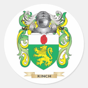 Wappenkleie (Familienwappen) Runder Aufkleber