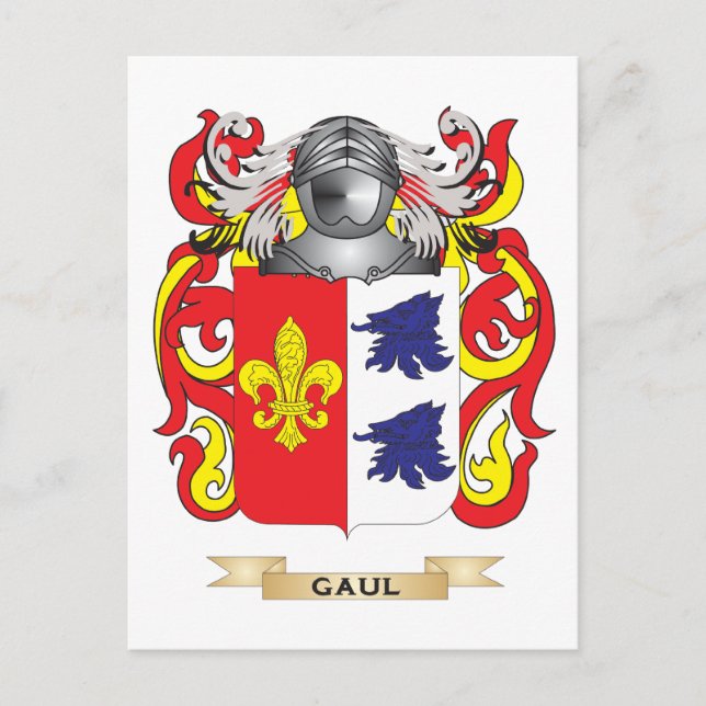 Wappenkolle (Familienwappen) Postkarte (Vorderseite)