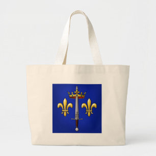 Wappenkunde von Jeanne d'Arc Jeanne D'Arc Jumbo Stoffbeutel