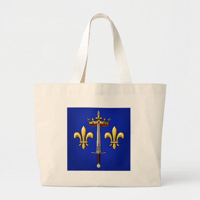 Wappenkunde von Jeanne d'Arc Jeanne D'Arc Jumbo Stoffbeutel (Vorne)