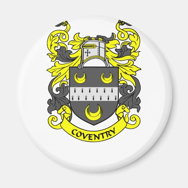 Wappenschild Magnet (Vorne)