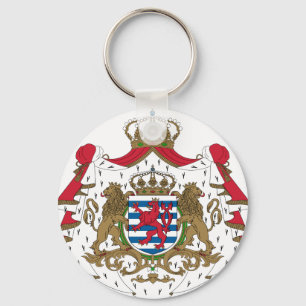 Wappenschutt in Luxemburg Schlüsselanhänger